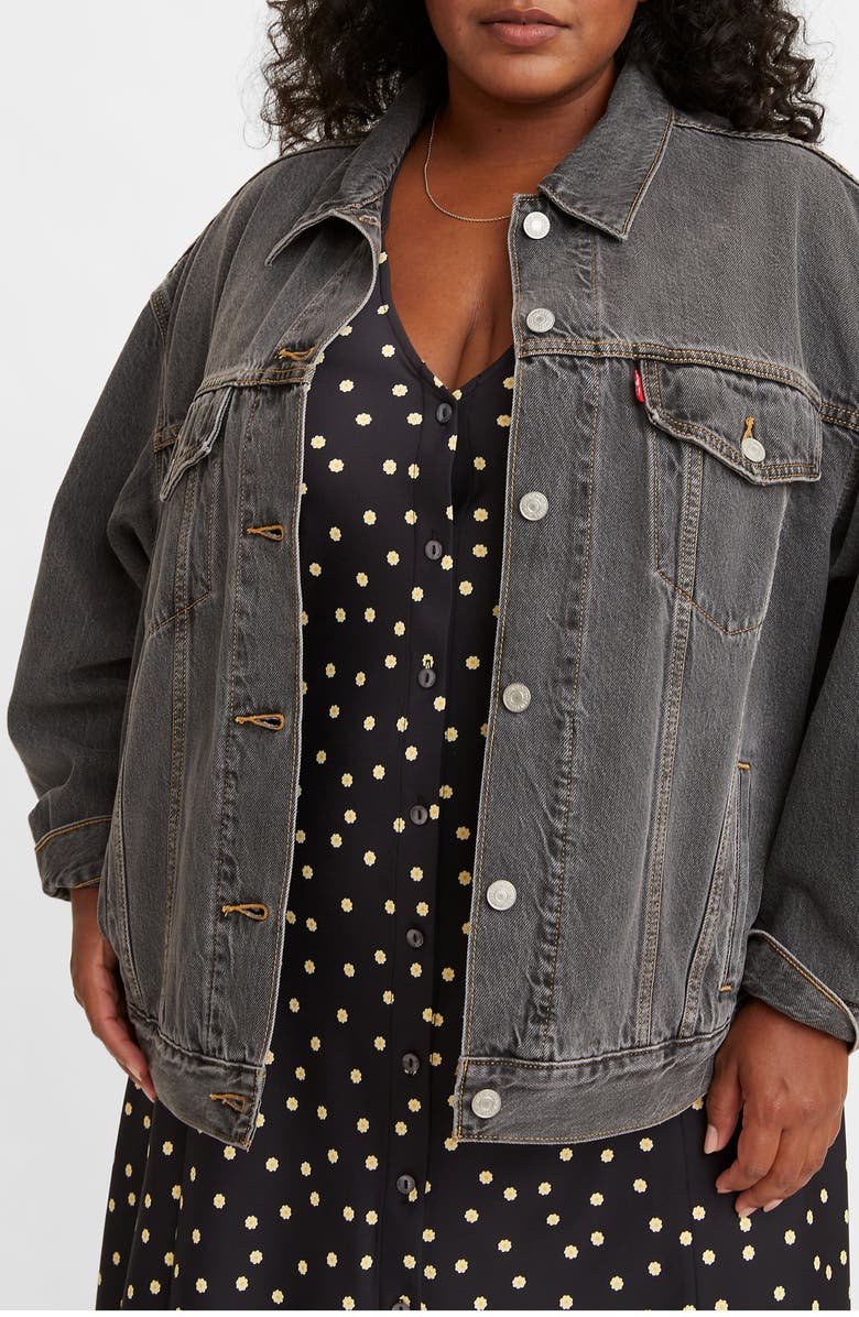 Levi's<sup>®</sup> '90s Denim Trucker Jacket, Alternate, color, 