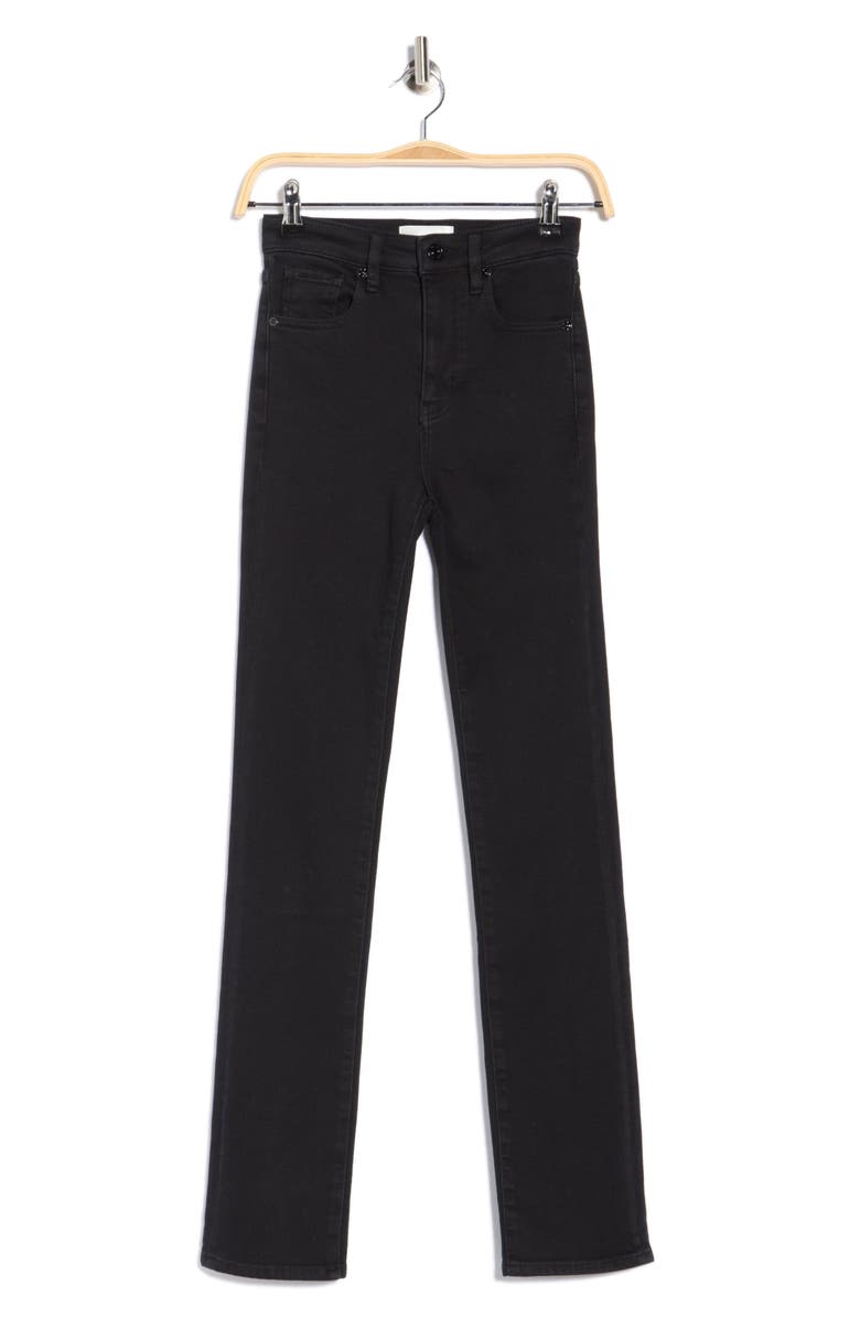 FRAME The Pencil Crop High Waist Slim Straight Leg Jeans, Main, color, Levitate