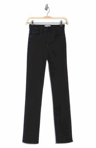 FRAME The Pencil Crop High Waist Slim Straight Leg Jeans
