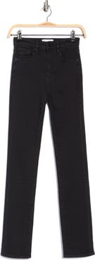 FRAME The Pencil Crop High Waist Slim Straight Leg Jeans