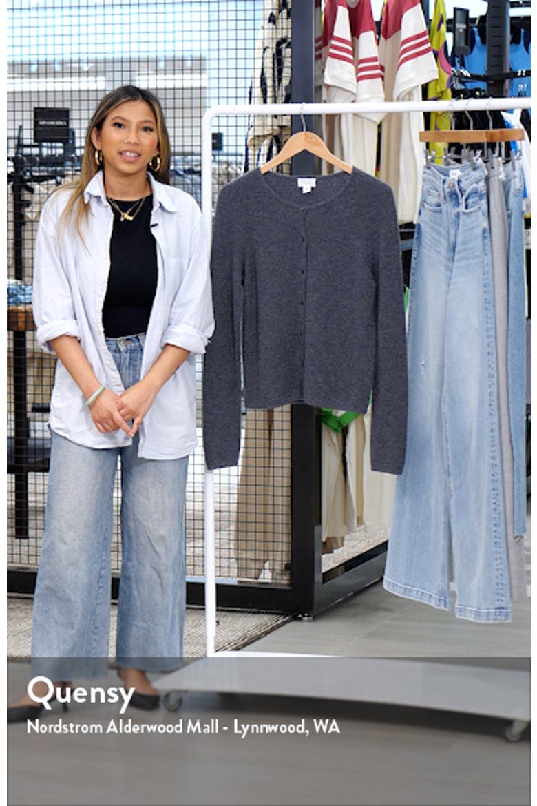 Wool & Cashmere Cardigan video