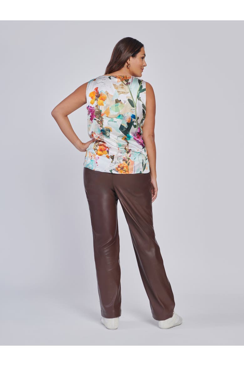 Aurora Silk Top, Alternate, color, Chocolate