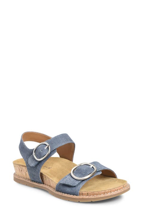 Gibson Slingback Platform Wedge Sandal (Women)