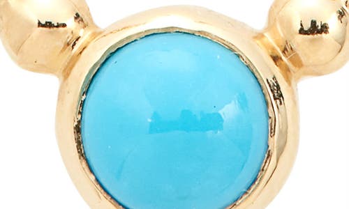 Anzie Bonheur Turquoise Pendant Necklace In Turquoise