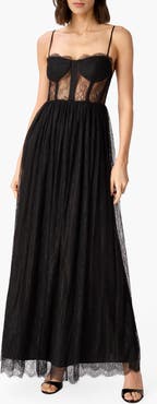 CAMI NYC Archer Lace Maxi Dress