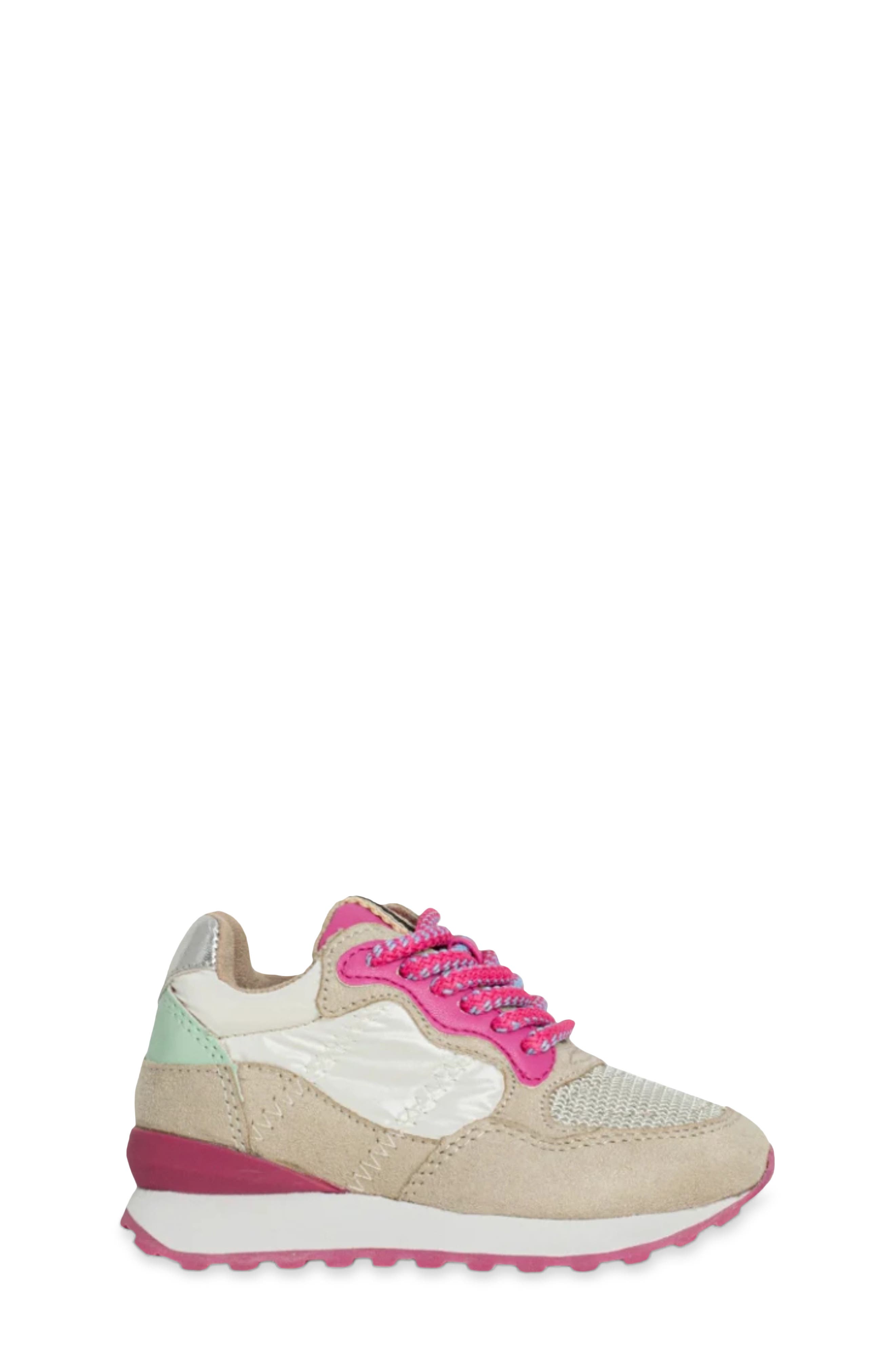 Kids' Phoebe Mini Sneaker, Alternate, color, MAGENTA