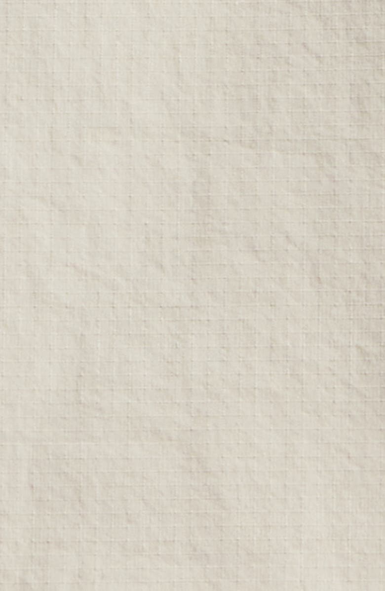 Stone Island Cotton & Nylon Ripstop Button-Down Shirt, Alternate, color, Desert