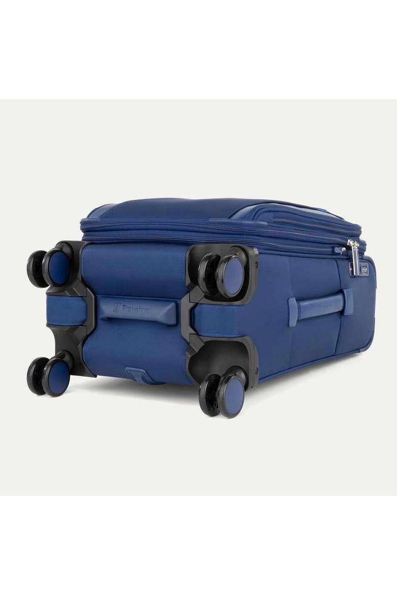 Versapack + Lightweight Softside Expandable 21" Carry On Spinner Luggage, Alternate, color, Estate Blue