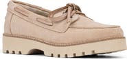 Donald Pliner Lug Sole Boat Shoe