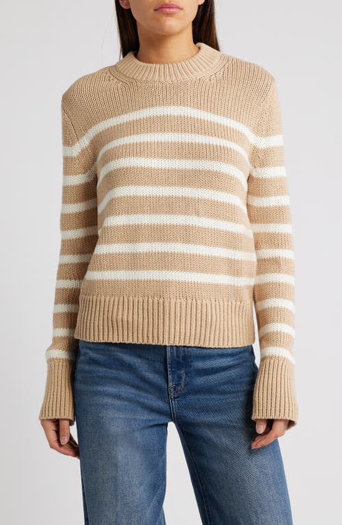 Rails Alise Stripe Cotton Crewneck Sweater