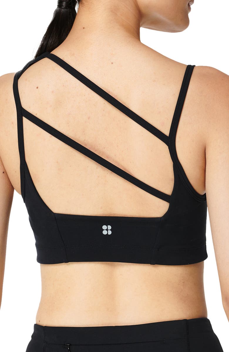 Sweaty Betty Sculpt Strappy Sports Bra, Alternate, color,