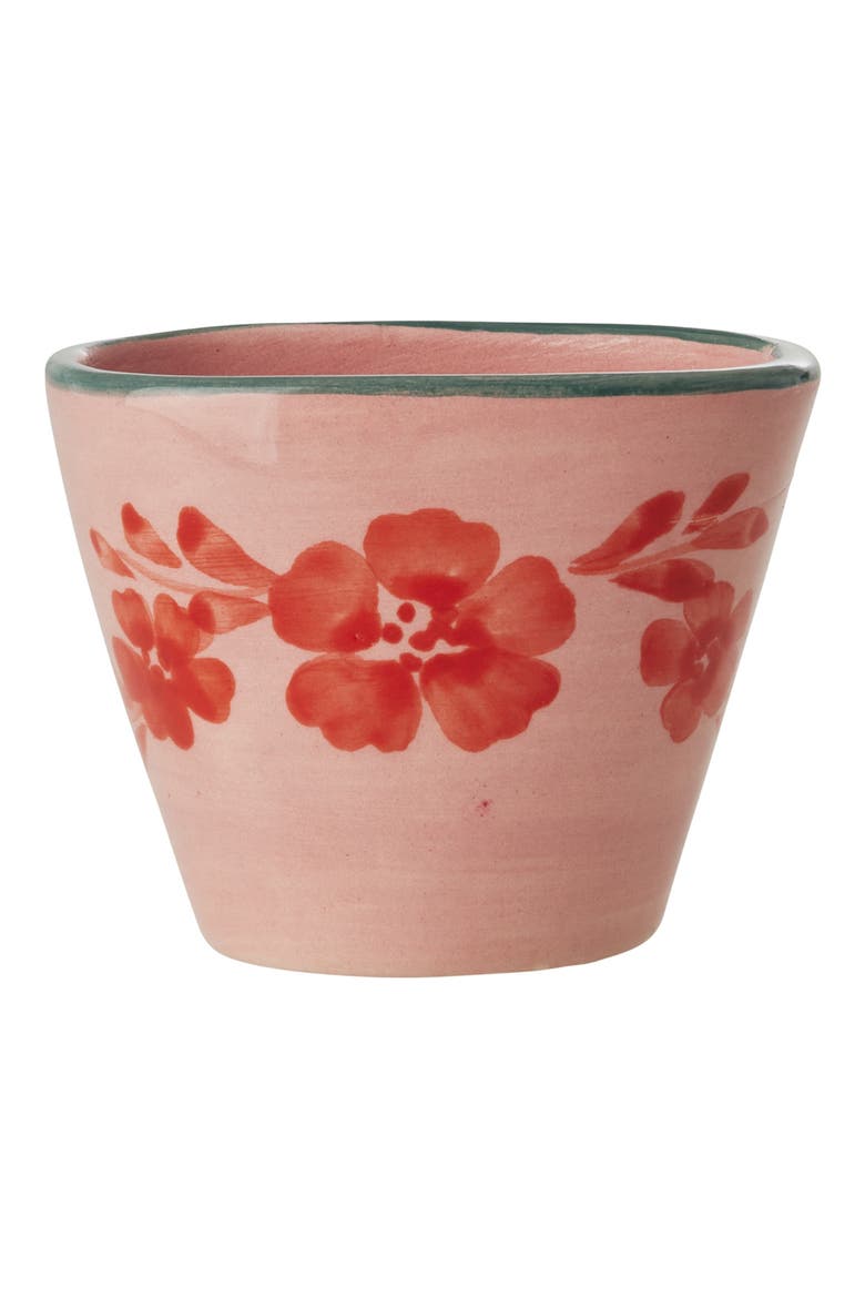 Set of 6 Hand-Painted Ceramic Espresso Cups, Main, color, MULTI