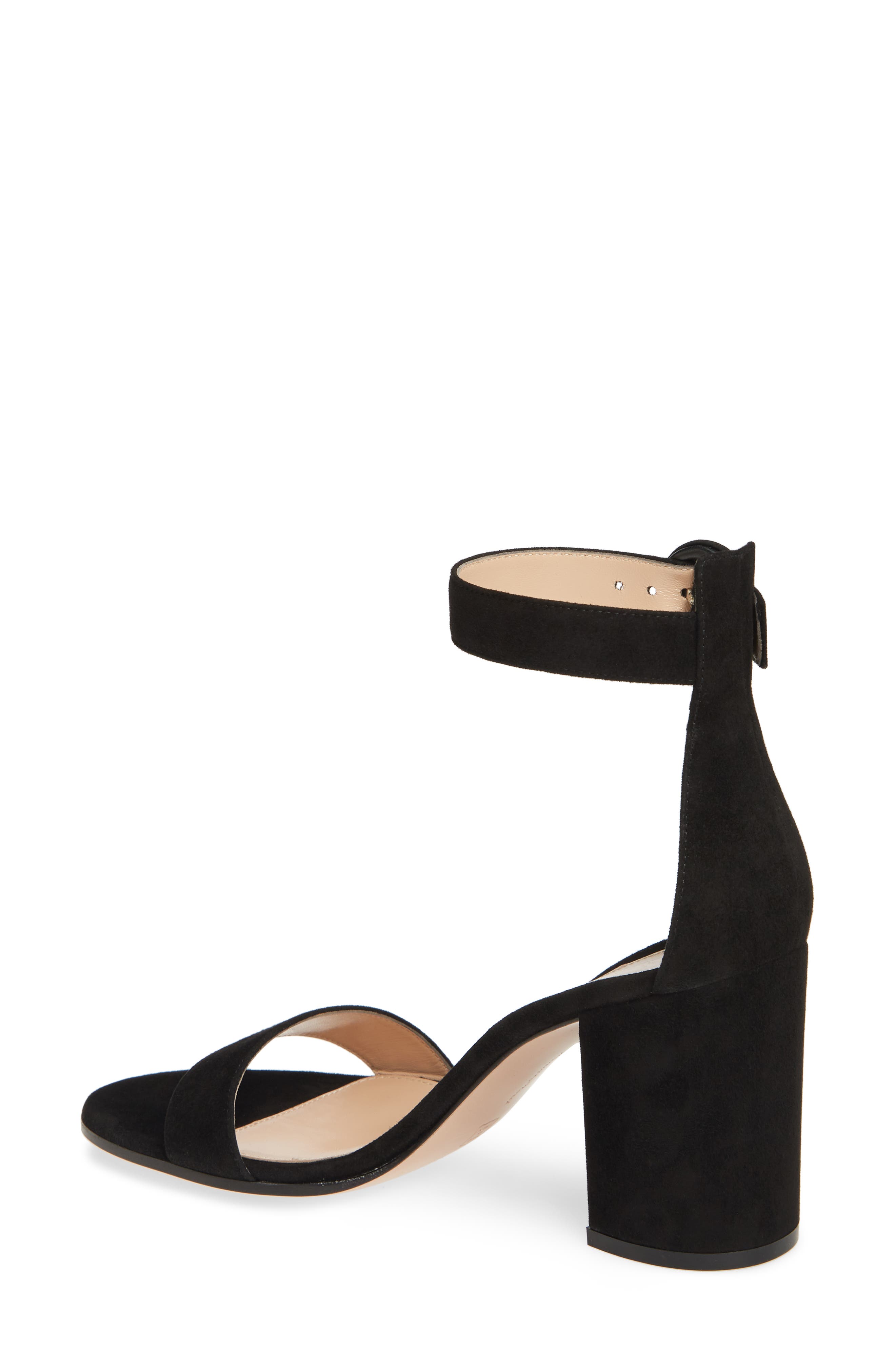 Gianvito Rossi Block Heel Sandal, Alternate, color, 