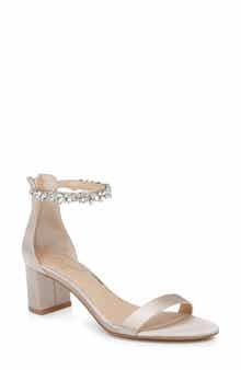 Jewel Badgley Mischka Catalina Ankle Strap Sandal