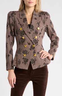 Bethany Structured Wool Blend Blazer