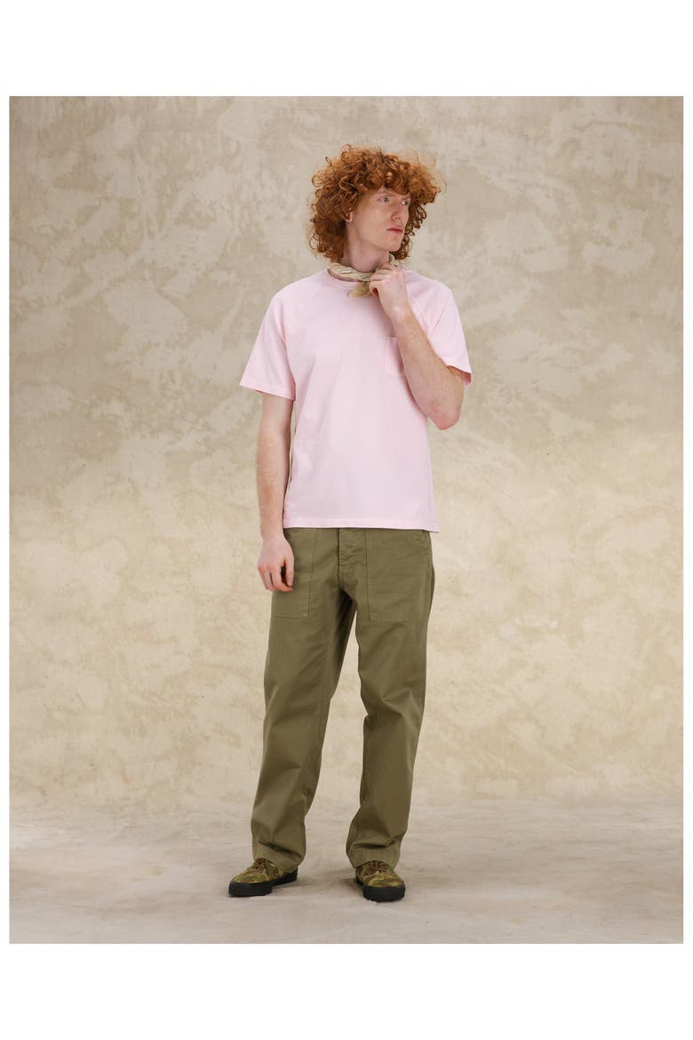 Vermont Jersey T-Shirt with Chest Pocket, Alternate, color, PINK