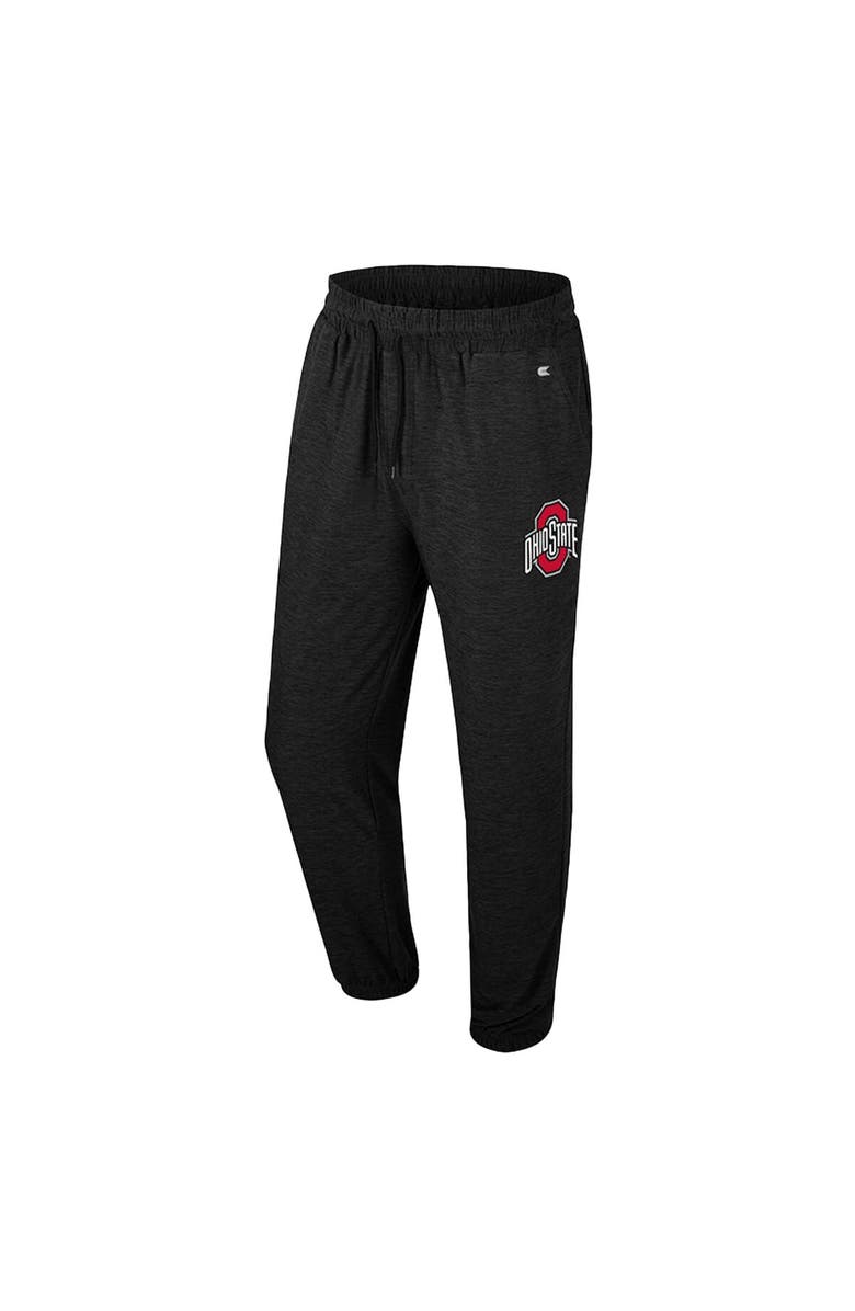 COLOSSEUM Men's Colosseum Black Ohio State Buckeyes Revolution Jogger Pants, Alternate, color, 