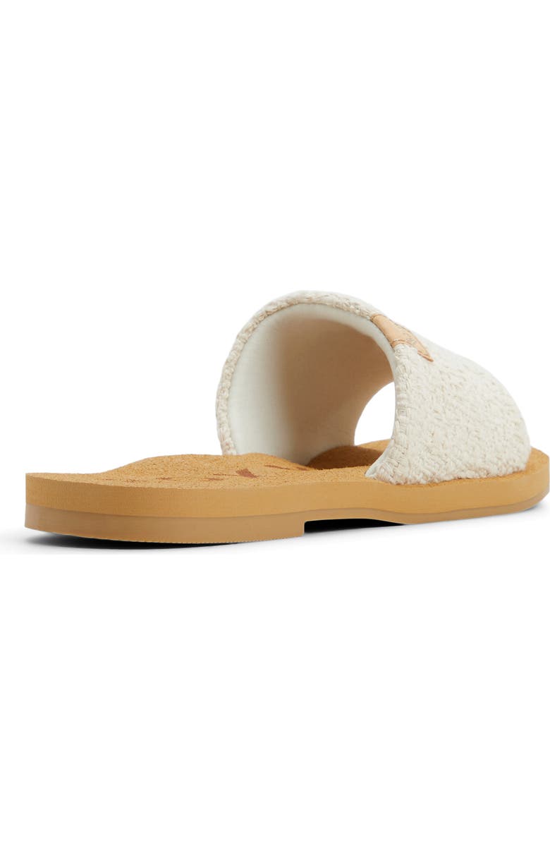 Roxy Amalfi Coast Slide Sandal, Alternate, color, Natural