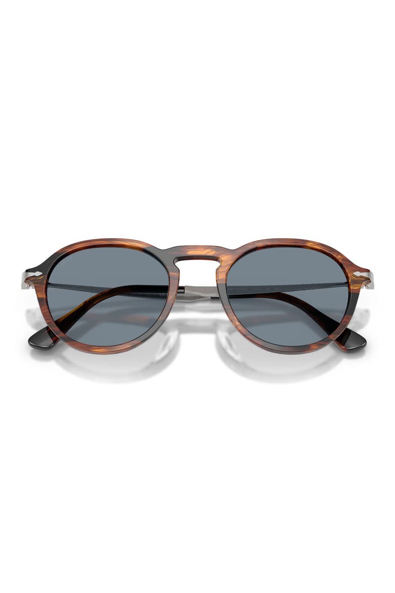 54mm Phantos Sunglasses, Alternate, color, STRIPED BLACK / BROWN