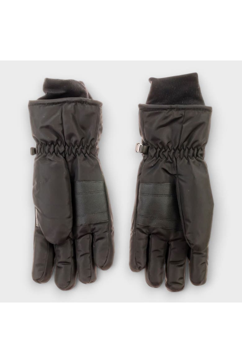 Men's Ski Gloves, Alternate, color, Black