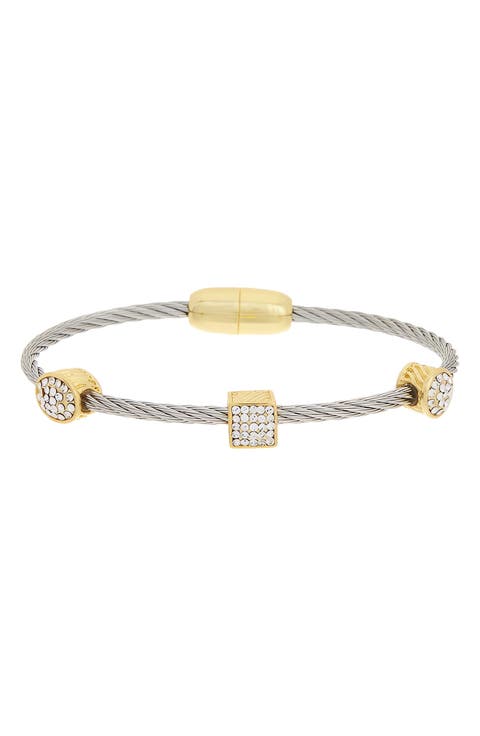 923 Cubic Zirconia Bangle