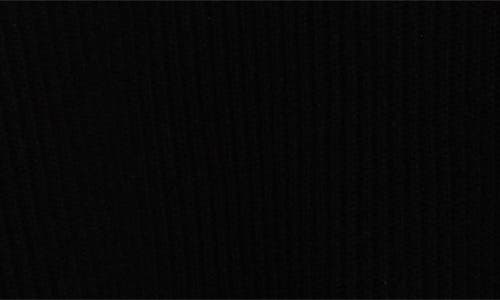 Max Mara Studio Mock Neck Ribbed Jumper In Black