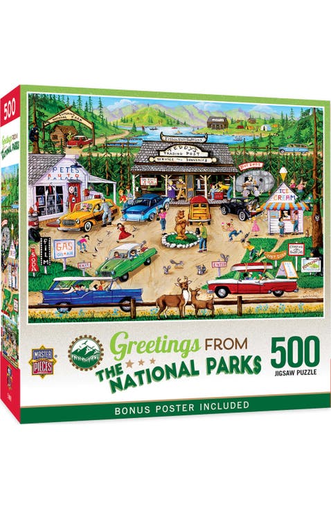 Greetings From National Parks 500 Puzzle