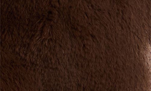 Save The Duck Kids' Chloe Reversible Faux Fur Hooded Puffer Jacket In Brown