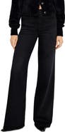 Good American SoftTech Good Waist High Waist Palazzo Jeans