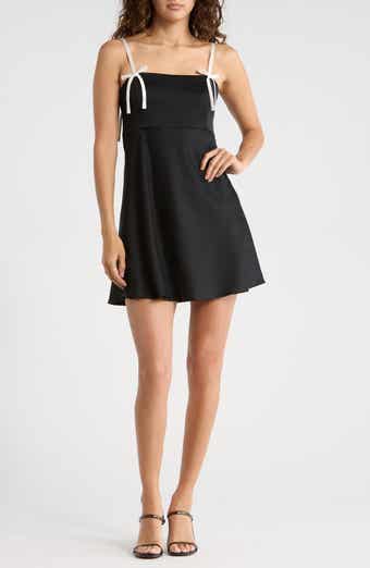 Alice + Olivia Morgan Babydoll Minidress