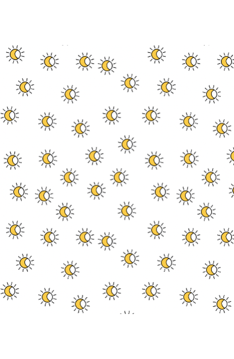 Finn + Emma Organic Zip- up Footie I Sun, Alternate, color, Off White