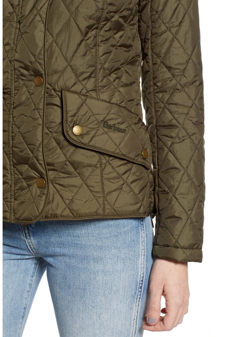 Flyweight Quilted Jacket, Alternate, color, OLIVE