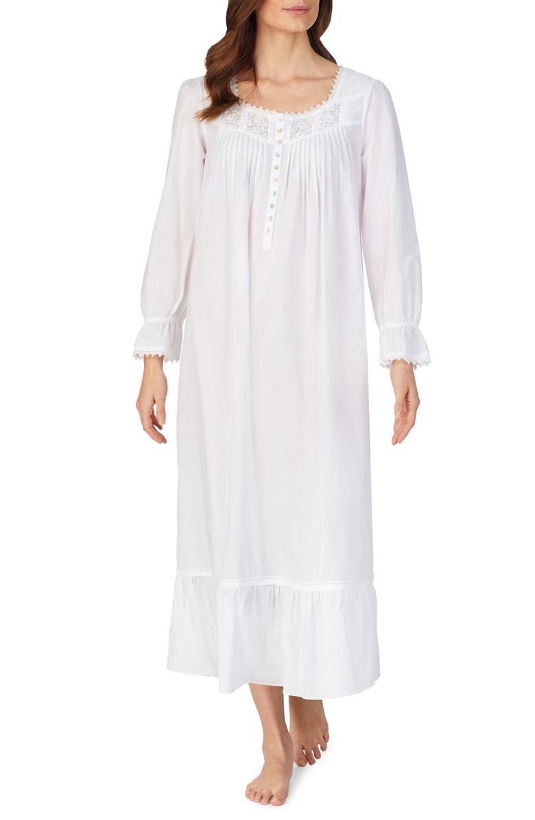 Eileen West Cotton Lawn Ballet Nightgown, Main, color,