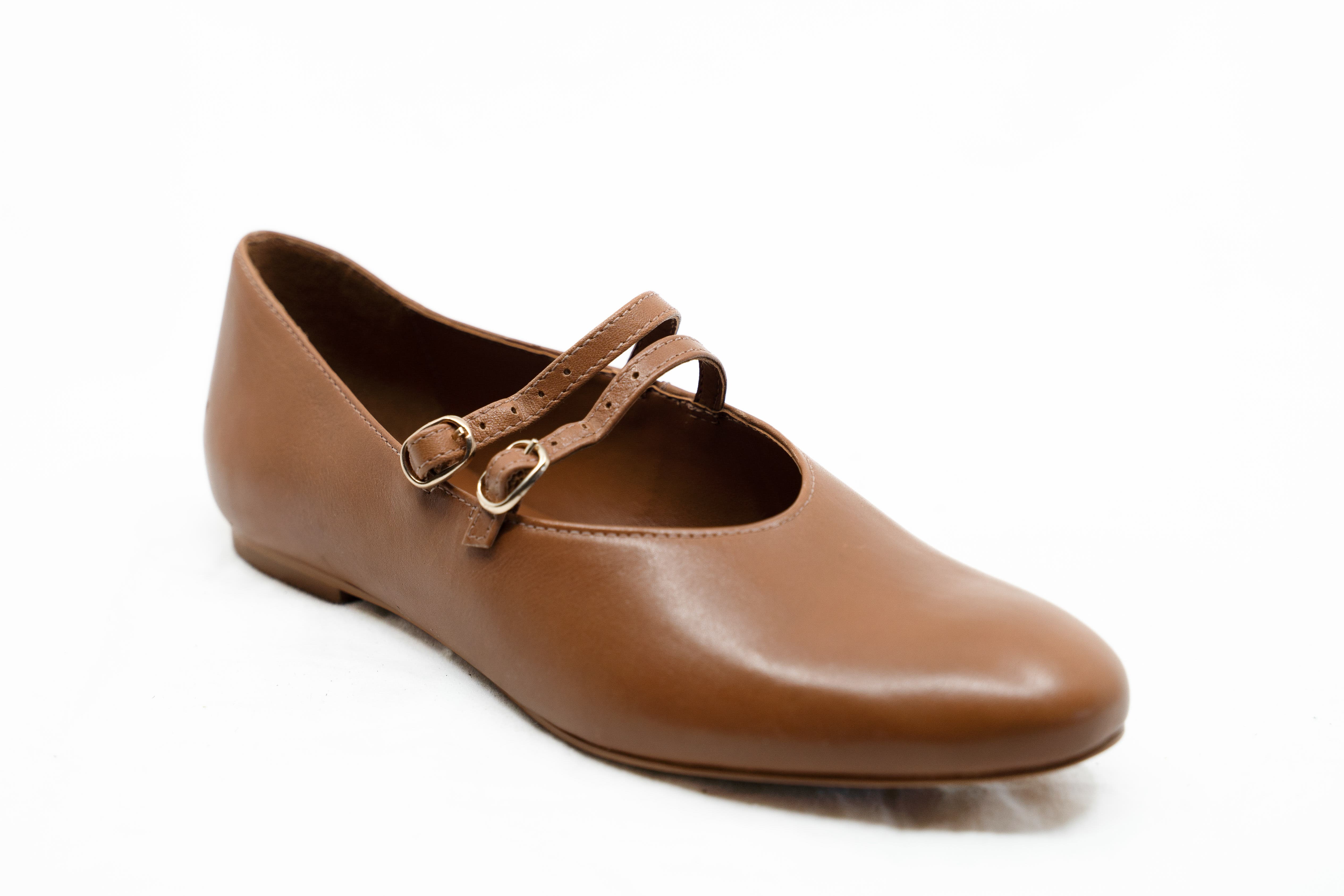 The Capital Flat Mary Jane Flat, Main, color, Nude III
