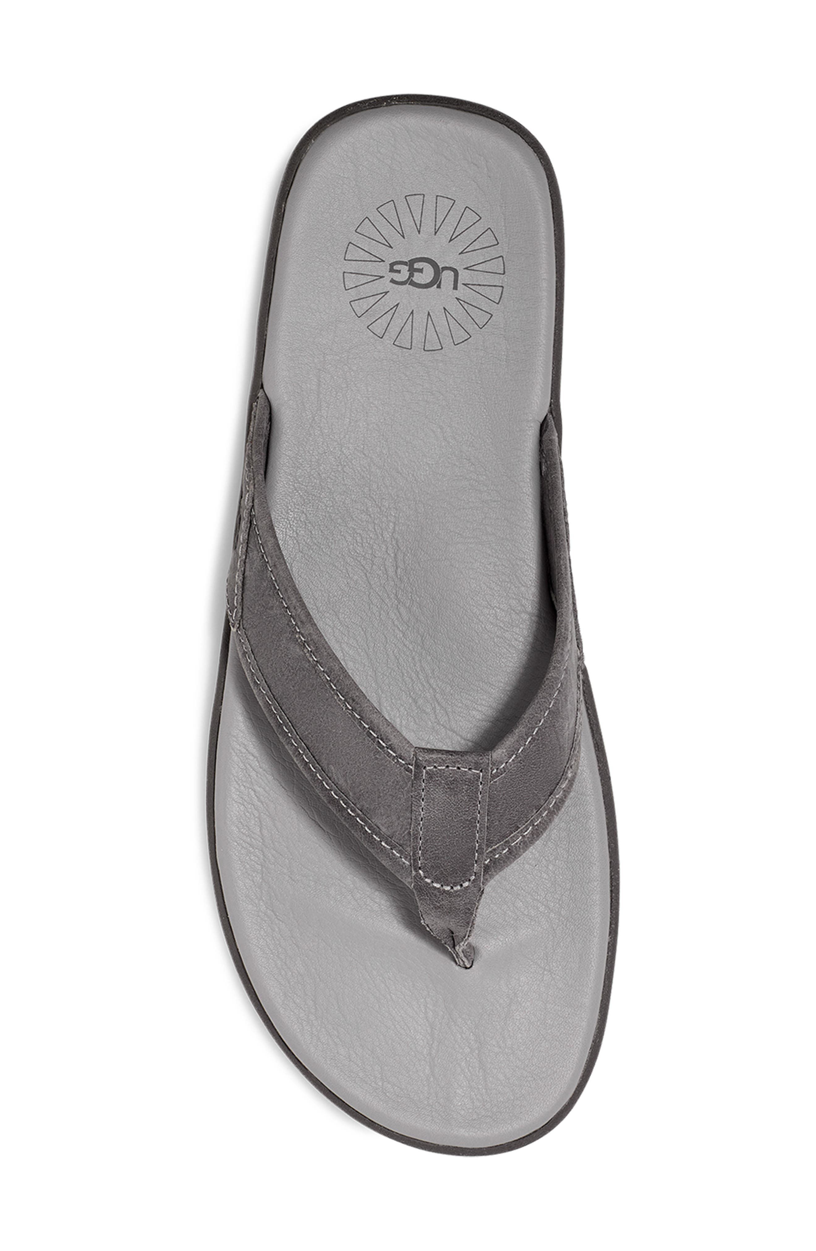 Seaside Flip Flop, Alternate, color, MEDIUM GREY