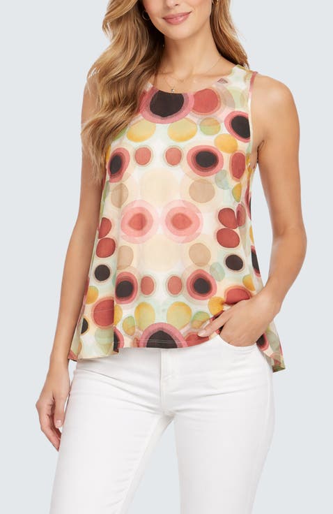 Elan Printed Thin Cotton Top