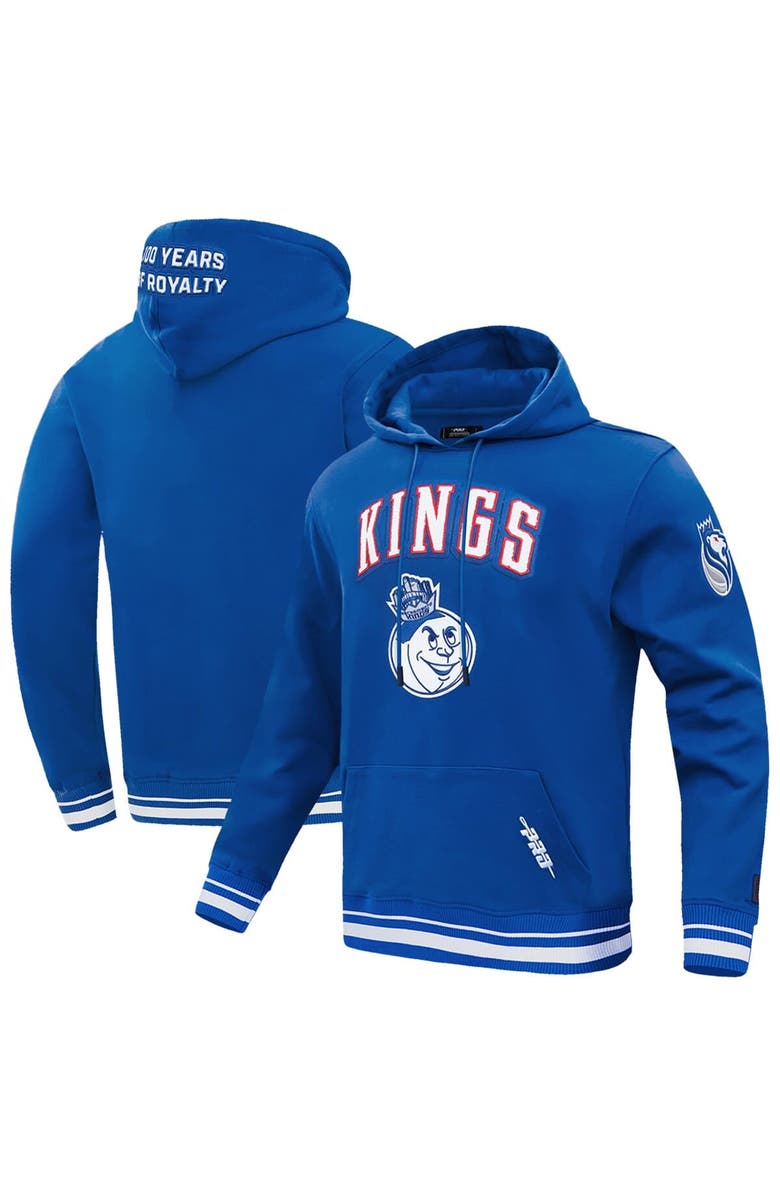 PRO STANDARD Men's Pro Standard Blue Sacramento Kings 2024/25 City Edition Pullover Hoodie, Alternate, color,