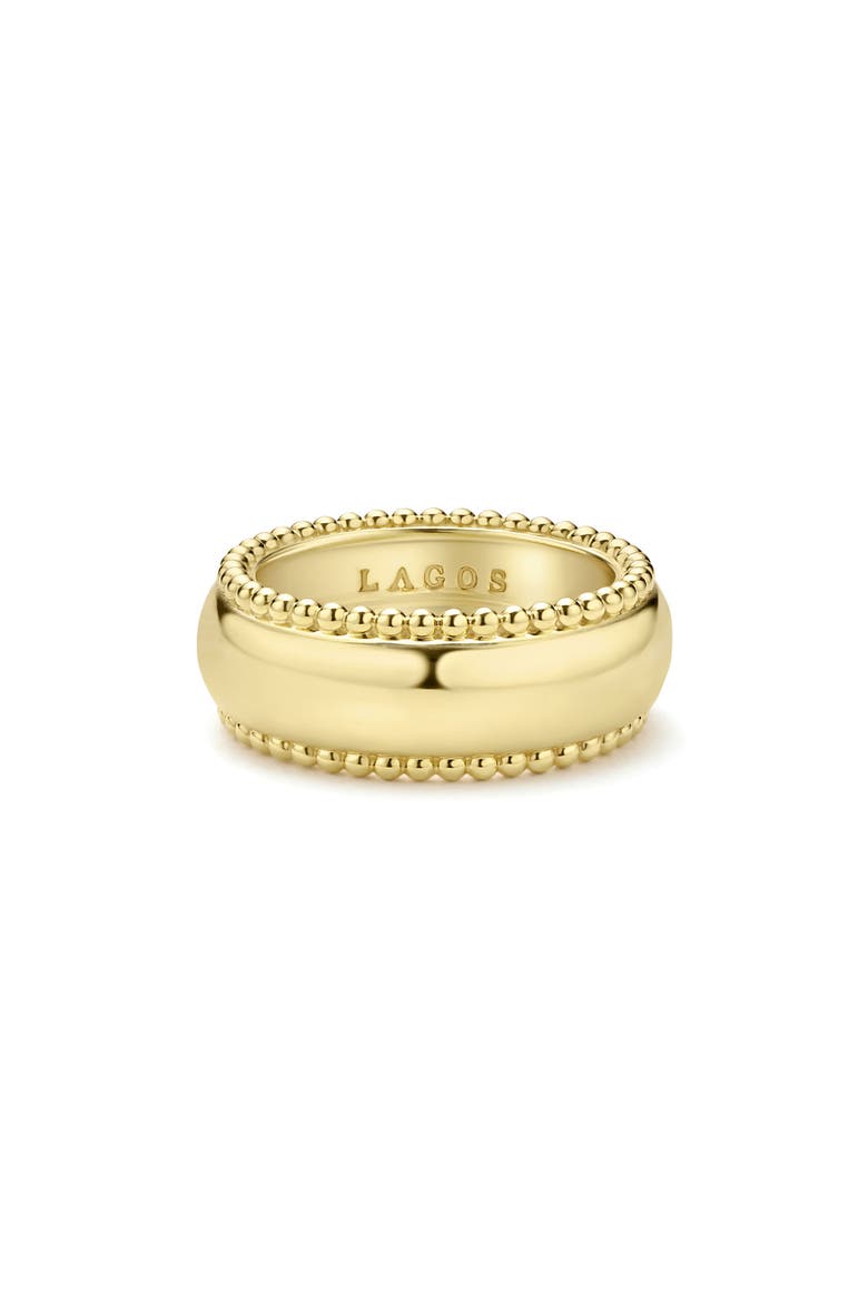 18K Gold Anthem Band Ring, Alternate, color, GOLD