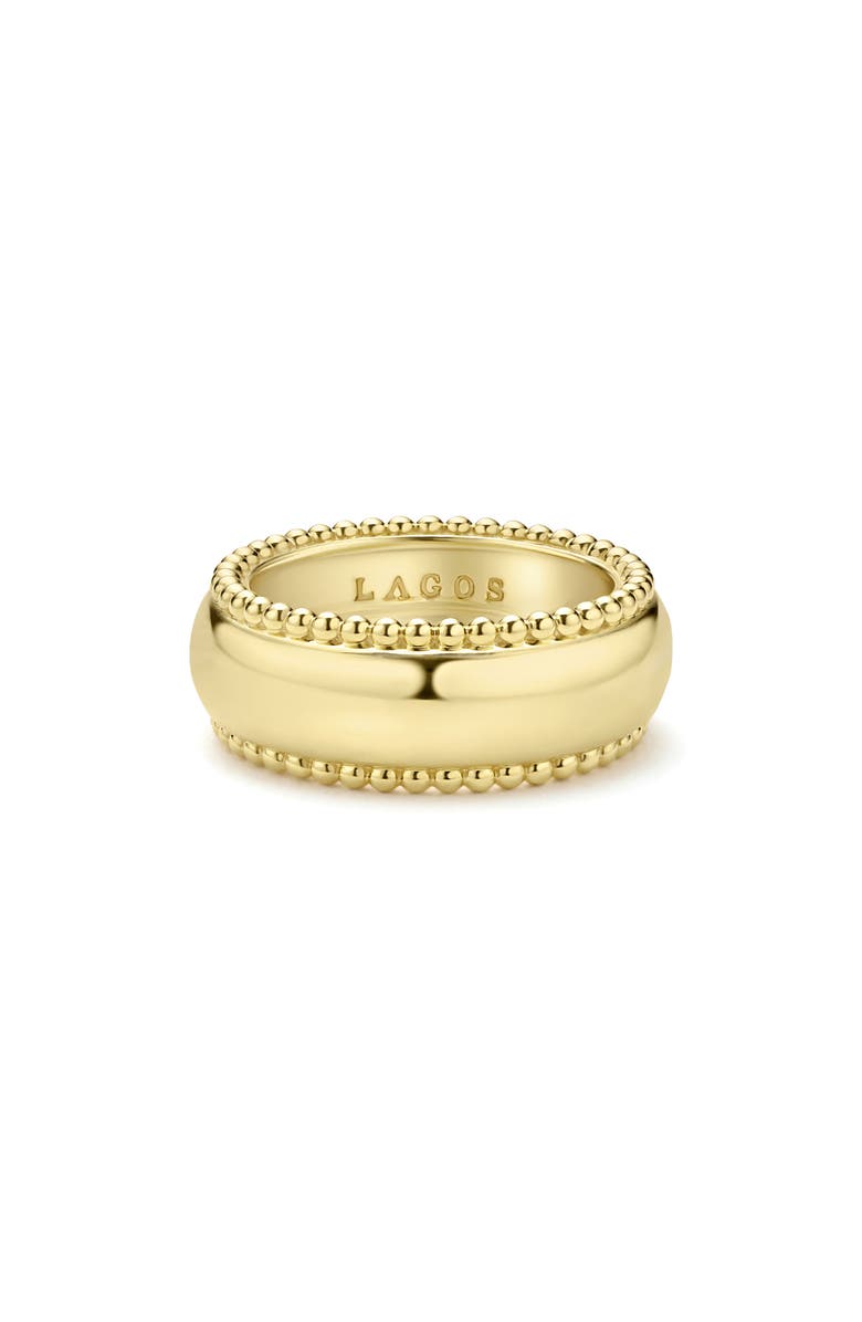 LAGOS 18K Gold Anthem Band Ring, Alternate, color, Gold