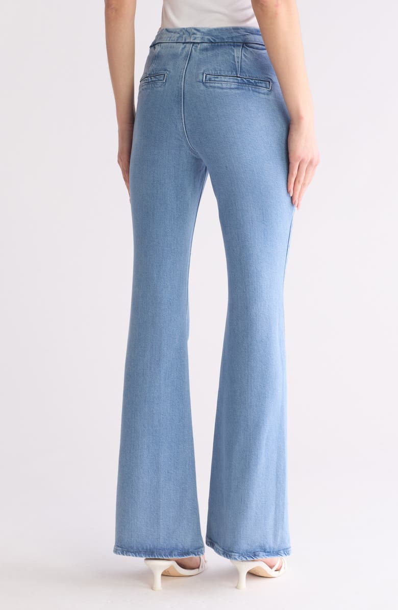 Good American Good Flare Jeans, Alternate, color, Indigo551