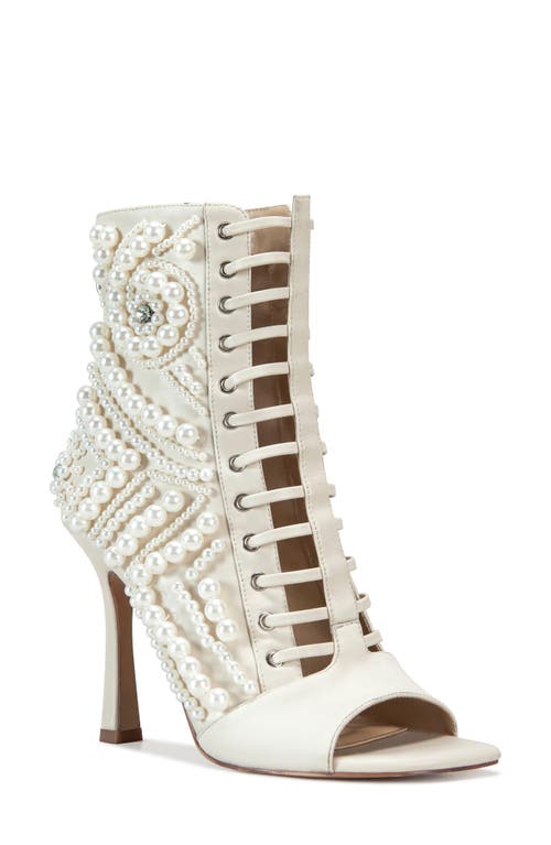 AZALEA WANG AZALEA WANG CHIPPER PEEP TOE BOOTIE