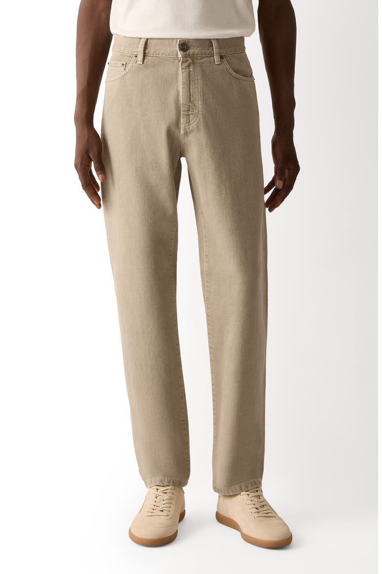 Roccia City Fit Jeans, Main, color, LIGHT TAUPE