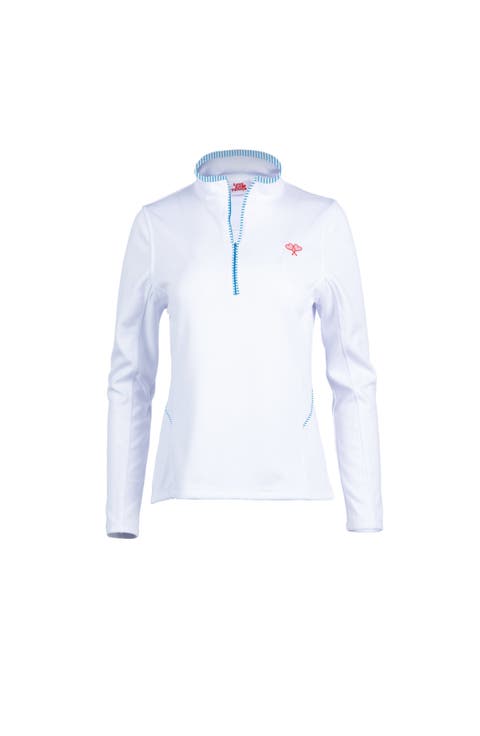 Women's Tracy 1/4 Zip Jacket Stripes