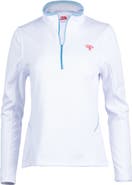Love All Women's Tracy 1/4 Zip Jacket Stripes
