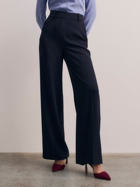 Adelaide Clever Crepe Wide Leg Pants