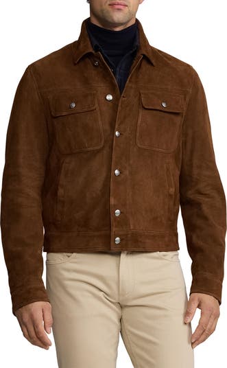 Ralph Lauren Purple Label Weaver Suede Trucker Jacket Ralph Lauren Purple Label Weaver Suede Trucker Jacket