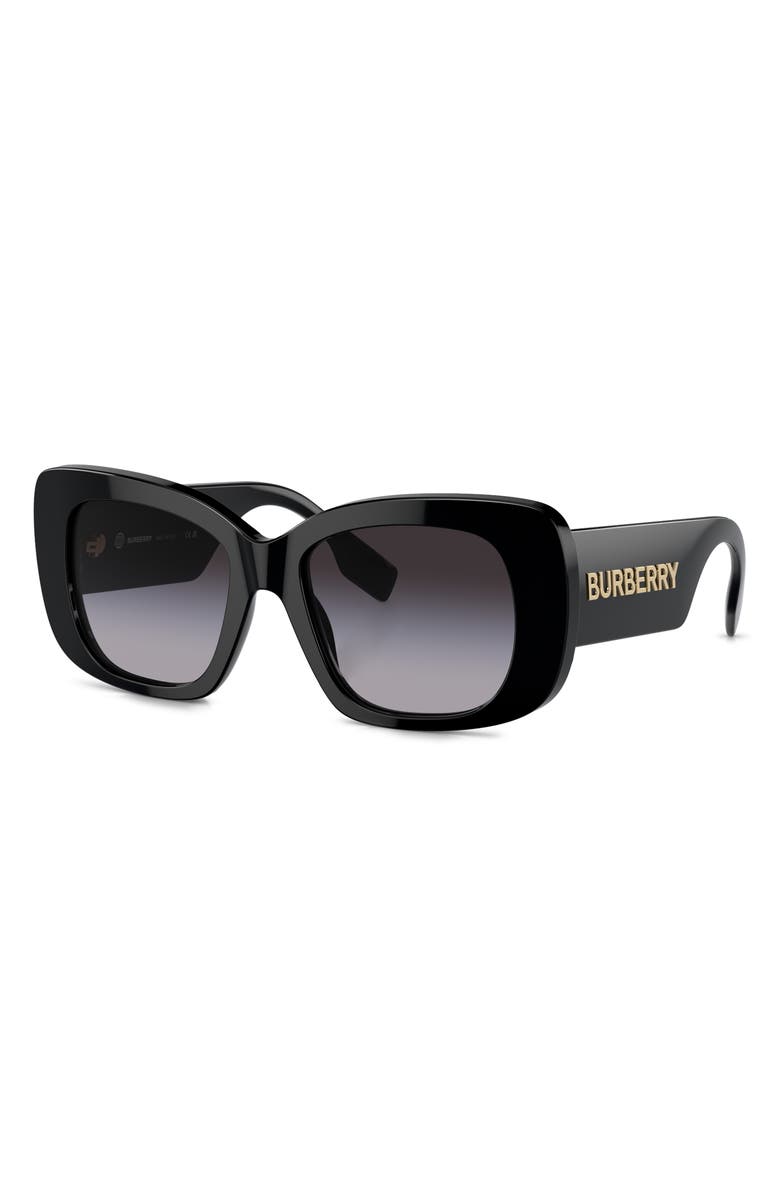 Burberry 52mm Gradient Square Sunglasses, Alternate, color, 