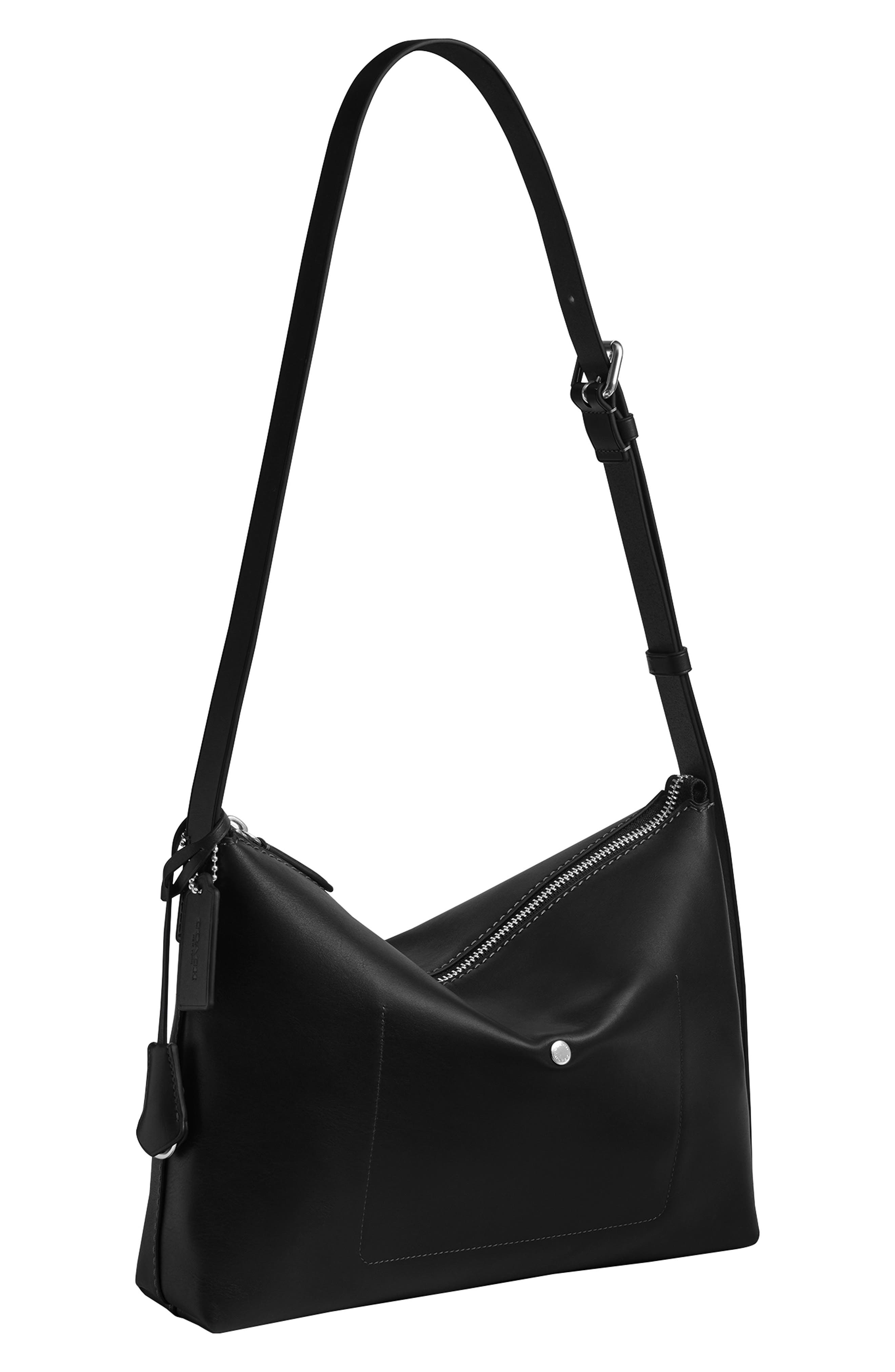 COACH Mott Leather Messenger Bag, Alternate, color, 