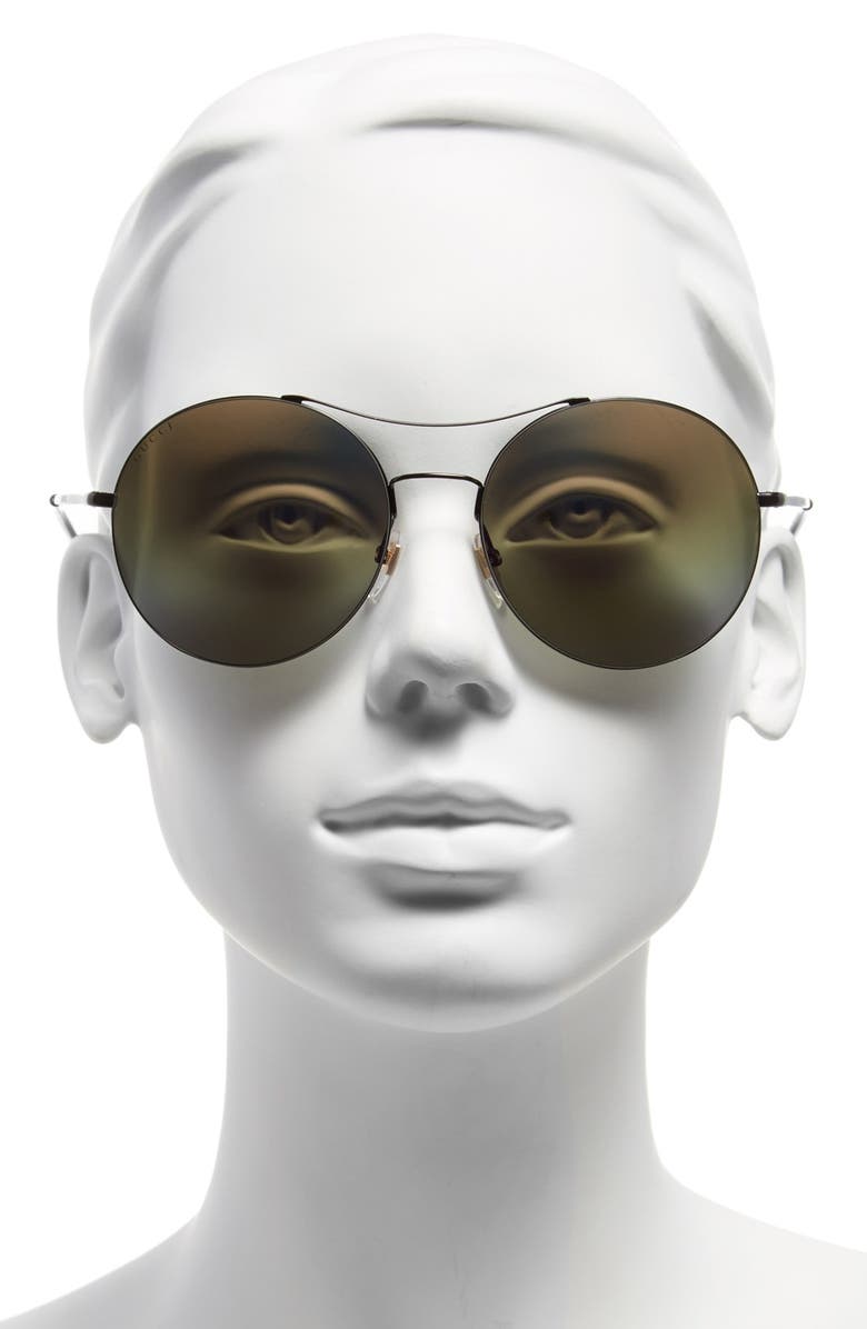 Gucci 58mm Sunglasses, Alternate, color,