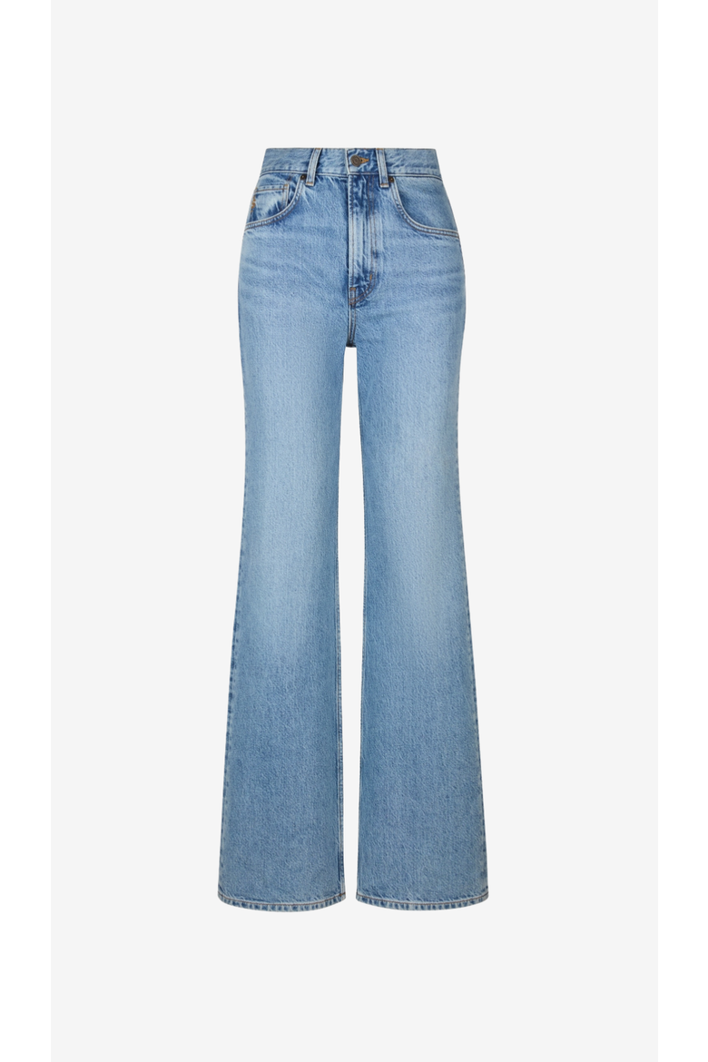 Owl High Rise Bootcut Jean, Alternate, color, Colorado Blue